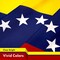 G128 Combo Pack: American USA Flag 3x5 Ft & Venezuela Venezuelan Flag 3x5 Ft, Both Printed 150D Polyester, Indoor/Outdoor, Brass Grommets